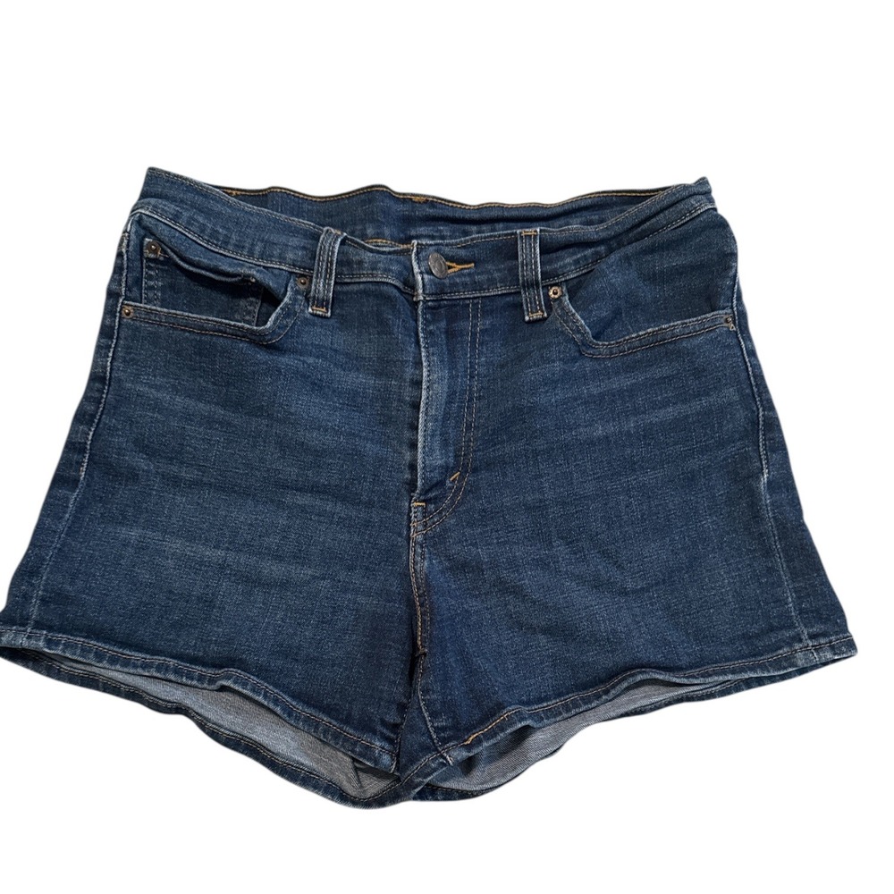 Levi Strauss Co Denim Shorts Blue Size‎ 30 High Rise Cabincore Normcore